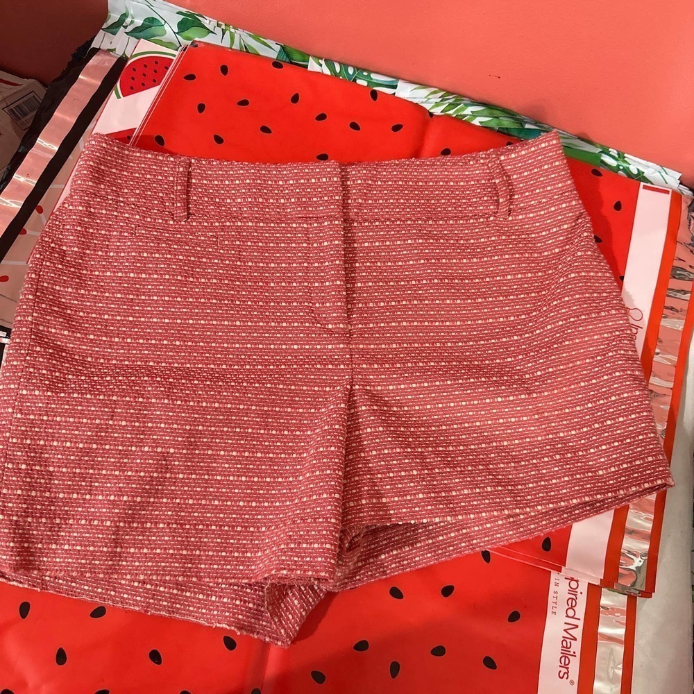 LOFT Pink Patterned Women Shorts
